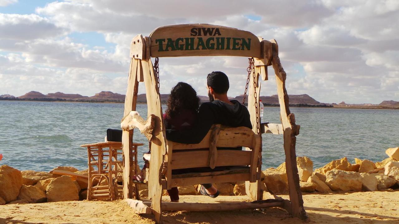 Taghaghien Island Resort シワ・オアシス エクステリア 写真